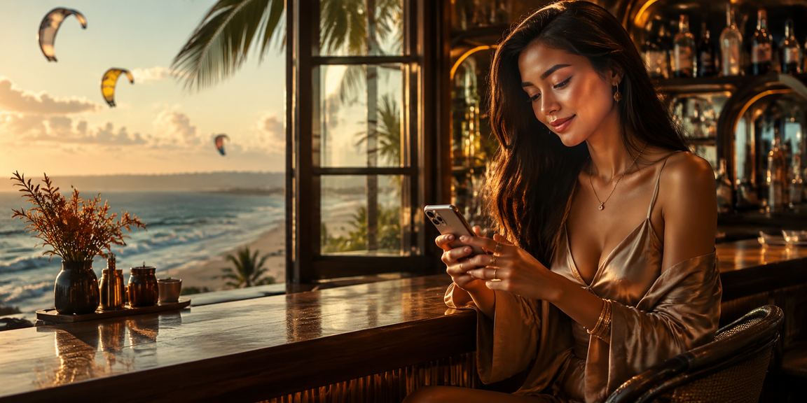 Người dùng tại Mũi Né kiểm tra ví điện tử và cashback trên tik88